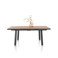 Carreras, uitschuiftafel 160 (+ 50) x 100 cm