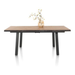 Carreras, table à rallonge 160 (+ 50) x 100 cm