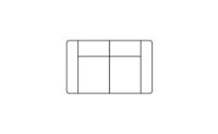 Belluno, 2-zits - flex rug