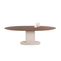 Brianza, table 240 x 100 cm - noyer - Creme - Image 2
