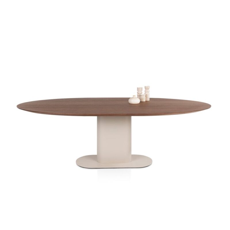 Brianza, Table 240 X 100 Cm - Noyer - Creme - Image 2