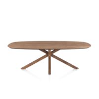Trapani, table ovale 240 x 120 cm