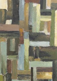 Lia tableau 90x140cm - Vert - Image 2