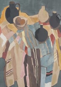 Amara schilderij 90x140cm - Multikleur - Afbeelding 2