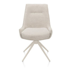Theo, eetkamerstoel - vast - crème - pocket - Vada - beige