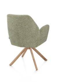 Baya, chaise à accoudoirs - pivotante - naturel - ressorts ensaches - selected choices - Image 2