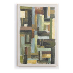 Lia tableau 90x140cm - Vert