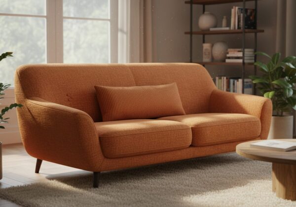 Zetel Met Correcte Ergonomische Verhoudingen En Lendensteunkussen