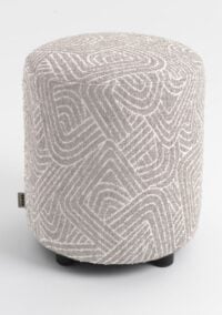 BeautiQ - Sola pouf - ronde 42cm - Creme