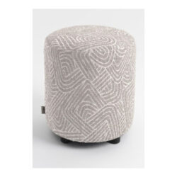 BeautiQ - Sola pouf - ronde 42cm - Creme
