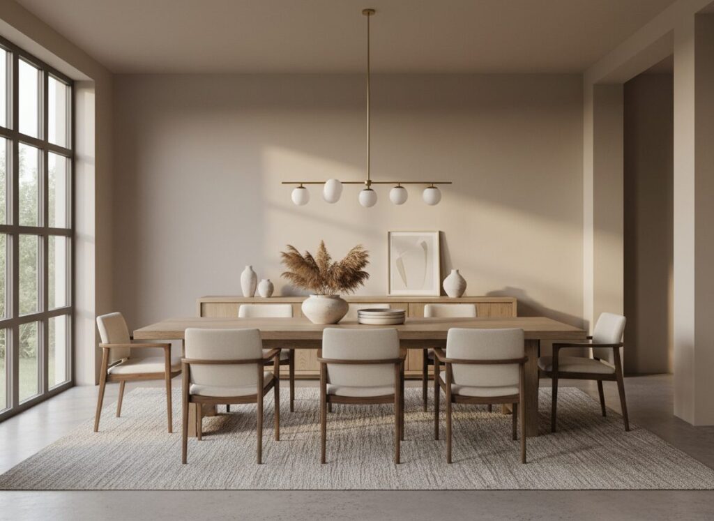 Royale Circulatieruimte Rond Een Rechthoekige Eettafel Met Uitgeschoven Stoelen Choisir Une Table À Manger : Les Bonnes Dimensions Pour Chaque Famille