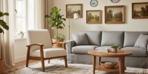 Zithoek Met Stevige Seniorvriendelijke Fauteuil En Zetel