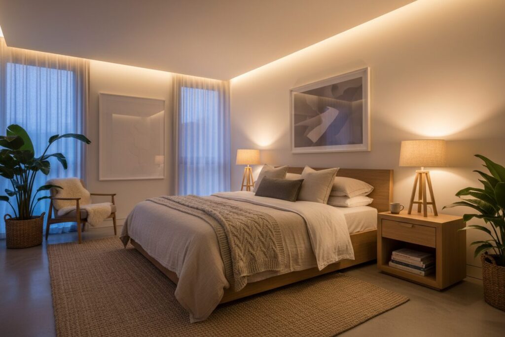Ambiance Dans La Chambre : Lumi&egrave;re, Couleur Et Textile Au Service Du Sommeil