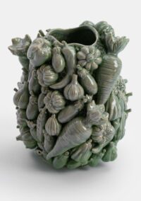 Basil vase H37cm - Vert