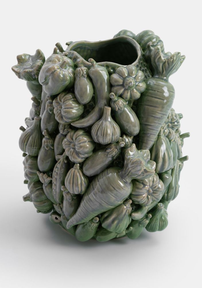 01Caa41B18F62023F4Bbb034C0D3Cbfc11266Bde_Images_T_Ll_M_E7Ba47E6Cdc04D94Ba45B1908970Fbf3_Image.jpg Basil Vase H37Cm - Vert - Image 1