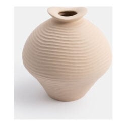 Duna Vase H45cm - Couleur creme