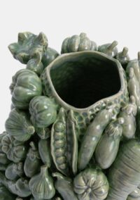 Basil vase H37cm - Vert - Image 2