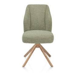 Baya, eetkamerstoel - draaibaar + relax - naturel - pocketvering - selected choices