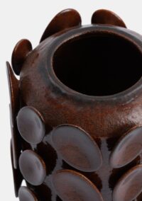 Flux vase H40cm - Brun - Image 3