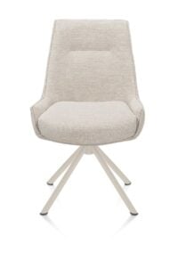 Theo, eetkamerstoel - draaibaar - crème - pocket - Vada - beige