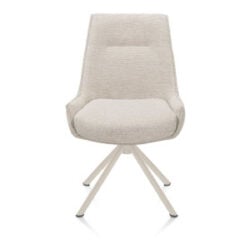 Theo, chaise - pivotant - cr&egrave;me - confort ressorts - Vada - beige