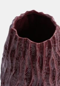 Ceres vase H36,5cm - Bordeaux - Image 2