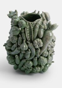 Basil vase H37cm - Vert - Image 3