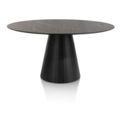 Arabax, table - ronde - 150 x 120 cm - Onyx