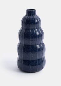 Aura vase H46,4cm - Bleu