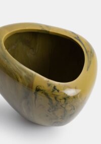 Luma vase H17,1cm - Vert - Image 2