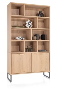 Castello, vaisselier 123 cm - 2-portes + 9-niches (+ LED) - Image 2