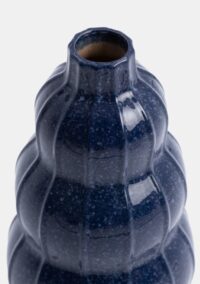 Aura vase H46,4cm - Bleu - Image 2