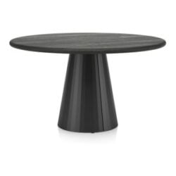 Arawood, table - ronde - 140cm - noir