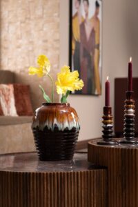 Drip vase H30.8cm - Multicouleur - Image 3