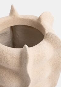 Mara pot H50,5cm - Couleur creme - Image 2