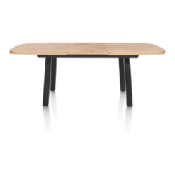 Pavarotti, table à rallonge 160 (+ 50) x 110 cm - 4 pieds - métal - pieds de table (4) metal