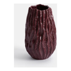 Ceres vase H36,5cm - Bordeaux