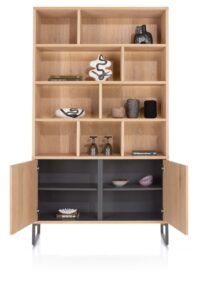 Castello, vaisselier 123 cm - 2-portes + 9-niches (+ LED) - Image 3