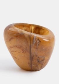 Luma vase H17,1cm - Brun