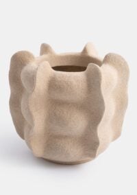 Mara pot H50,5cm - Couleur creme