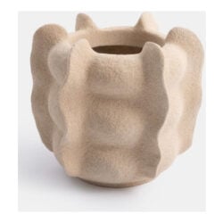 Mara pot H50,5cm - Cremekleurig