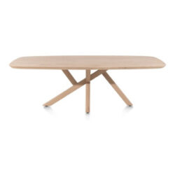 Shimla, eetkamertafel 210 x 120 cm - houten poten