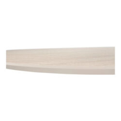 Caletta, eetkamertafel ovaal 210 x 100 cm. - HPL Primo Laminato blad - centrale teenpoot grafiet - Travertin
