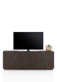 Gijon, tv-buffet 200 cm - 2-portes + 2-tiroirs + plinthe