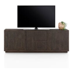 Gijon, tv-dressoir 200 cm - 2-deuren + 2-laden met plint