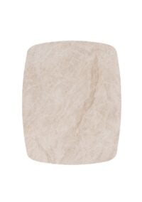 Lattina, Table à rallonge 140 (+ 2 x 30 cm.) x 100 cm. - Marble creme - Image 2