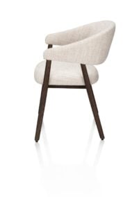 Kira, fauteuil, tissu Luton, cadre chêne clay - Image 3