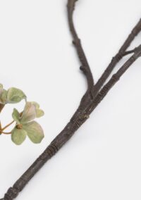 Hydrangea maple spray fleur artificielle H120cm - Vert - Image 2