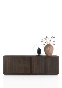 Gijon, buffet 240 cm - 3-portes + 2-tiroirs + plinthe