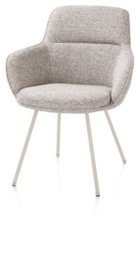 Mateo, chaise &agrave; accoudoirs - cr&egrave;me - Bellini - Caillou - Image 2